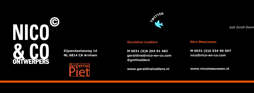 Nio en Co ontwerpers, Nico meeuwsen en geraldine Lodders